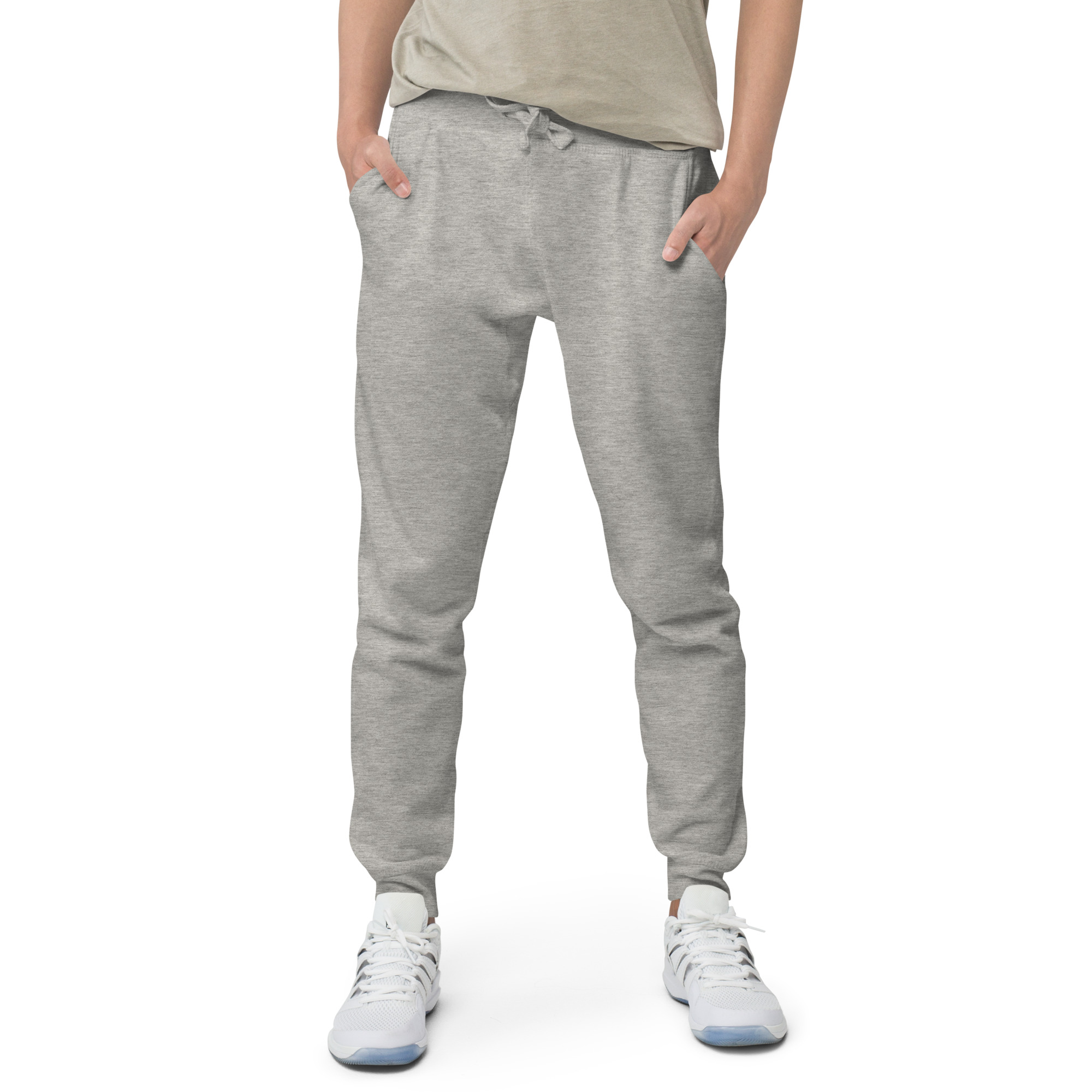 BLACK STEED Fleece Sweatpants Carbon Grey-Front